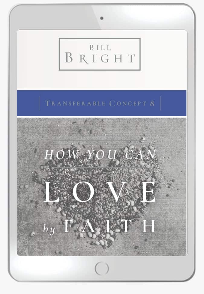 Transferable Concept 8 - How You Can Love by Faith (Ebook)